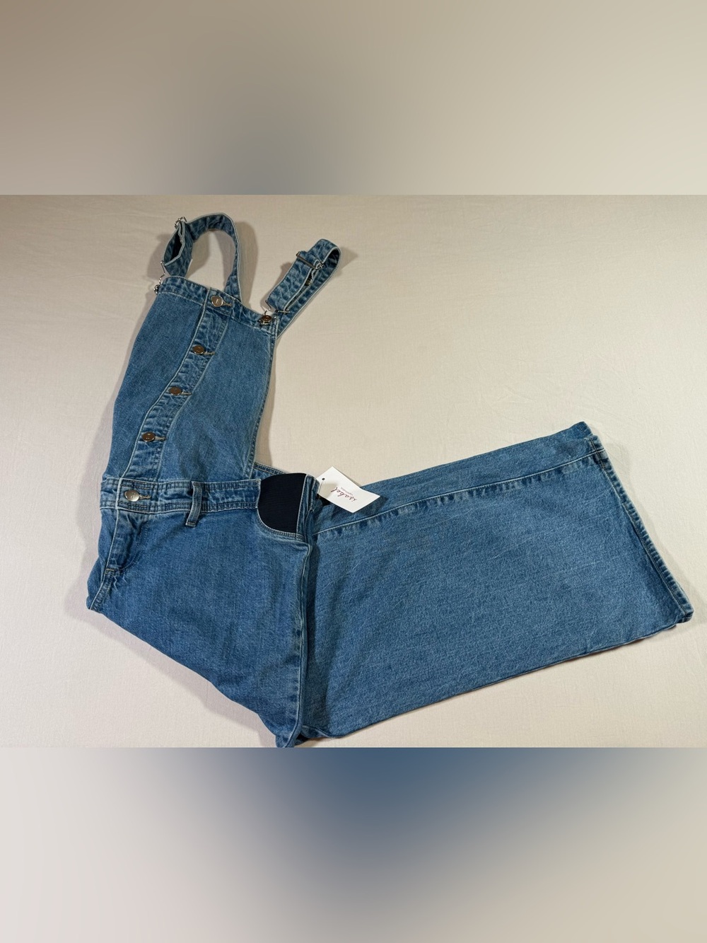 Ingrid & Isabel Blue Denim Women's Maternity Overalls